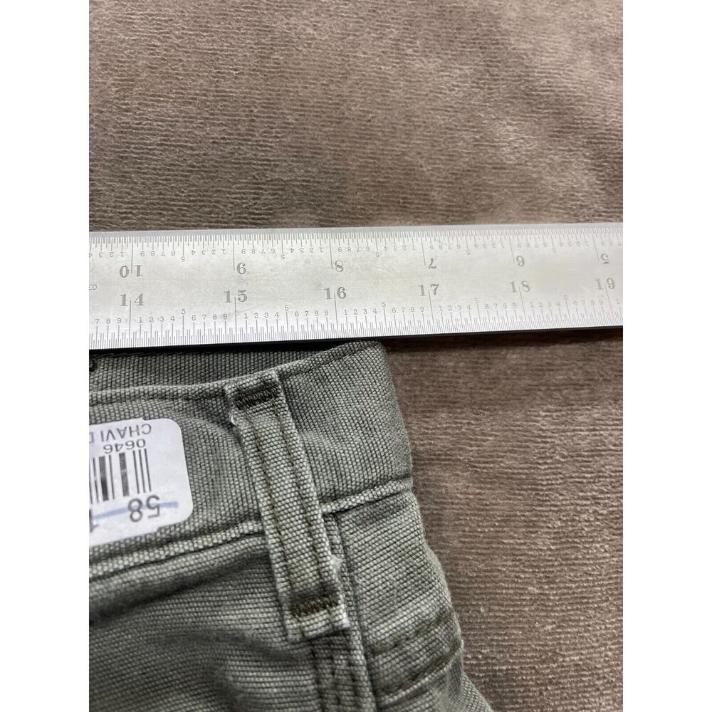 Carhartt FR Jeans Mens 34x32 Green NFPA 2112 Loose Fit FR8159 MOS - Picture 8 of 11